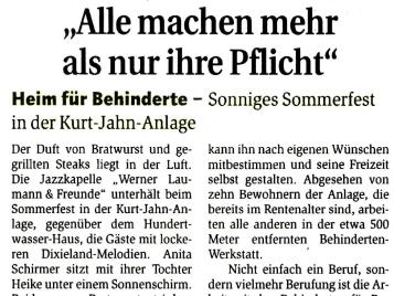 Alle machen mehr als nur ihre Pflicht 