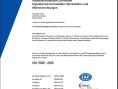 Zertifikat DIN ISO 9001:2015