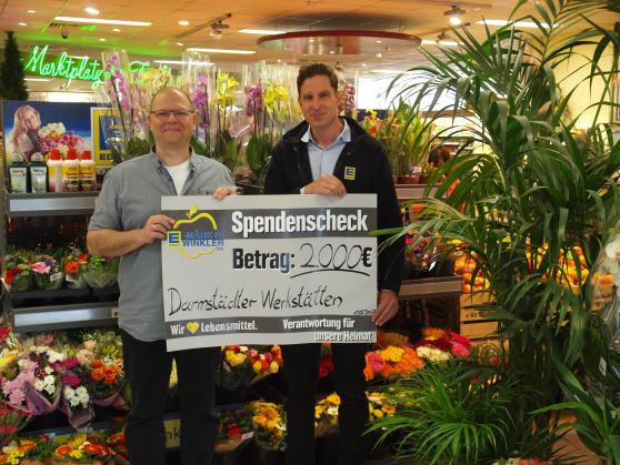 EDEKA-Spendenübergabe